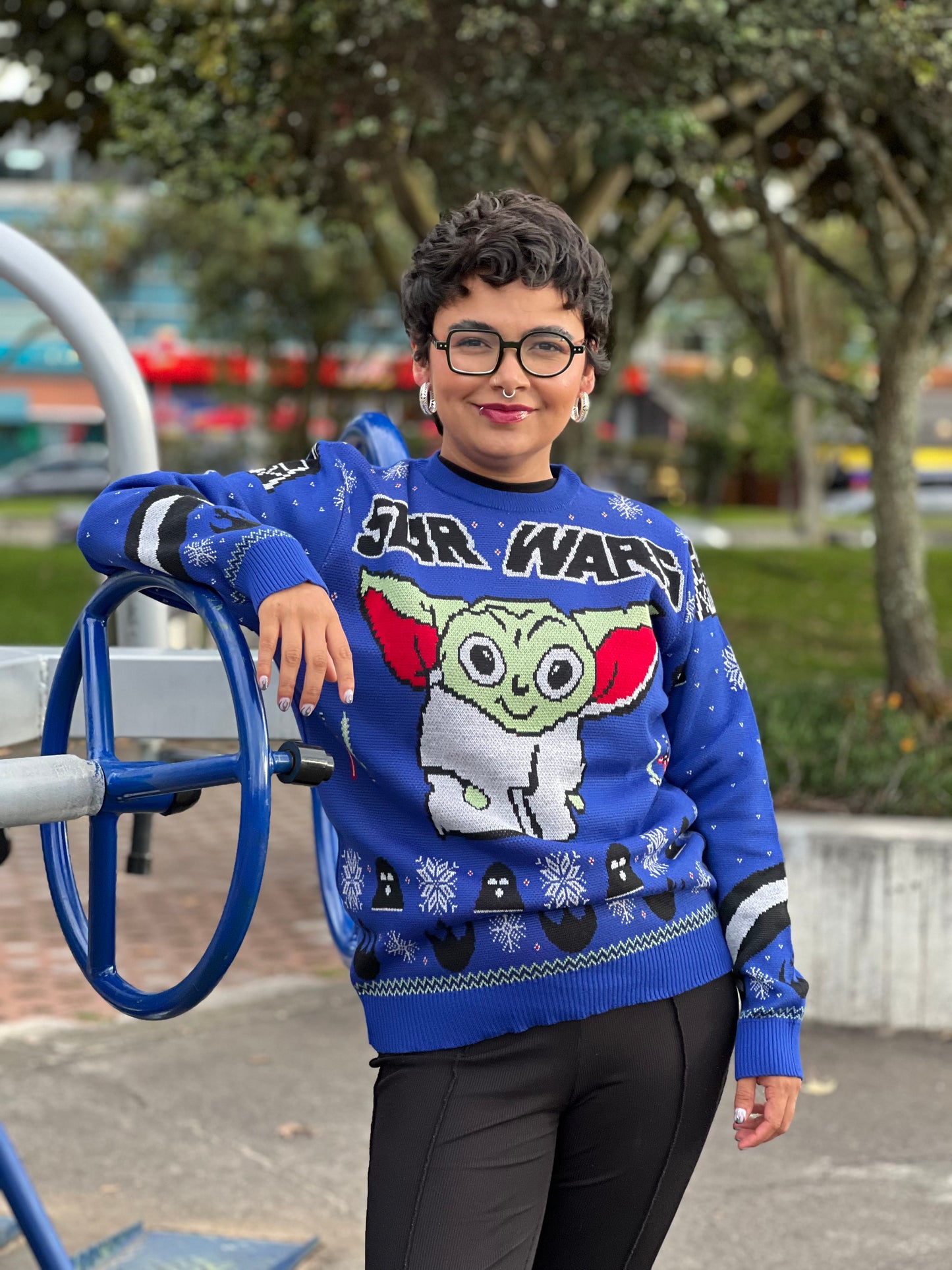 Sweater inspirado en Grogu